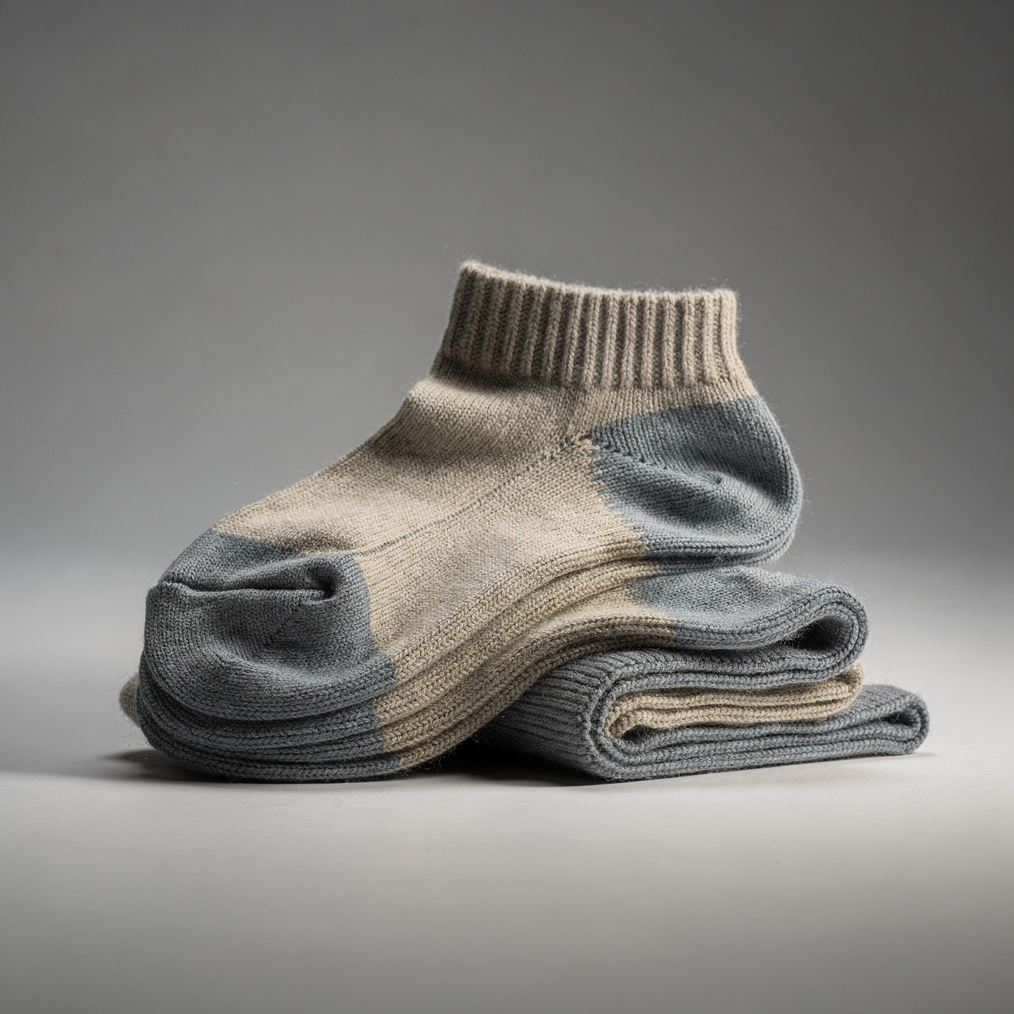 Handgestrickte Socken