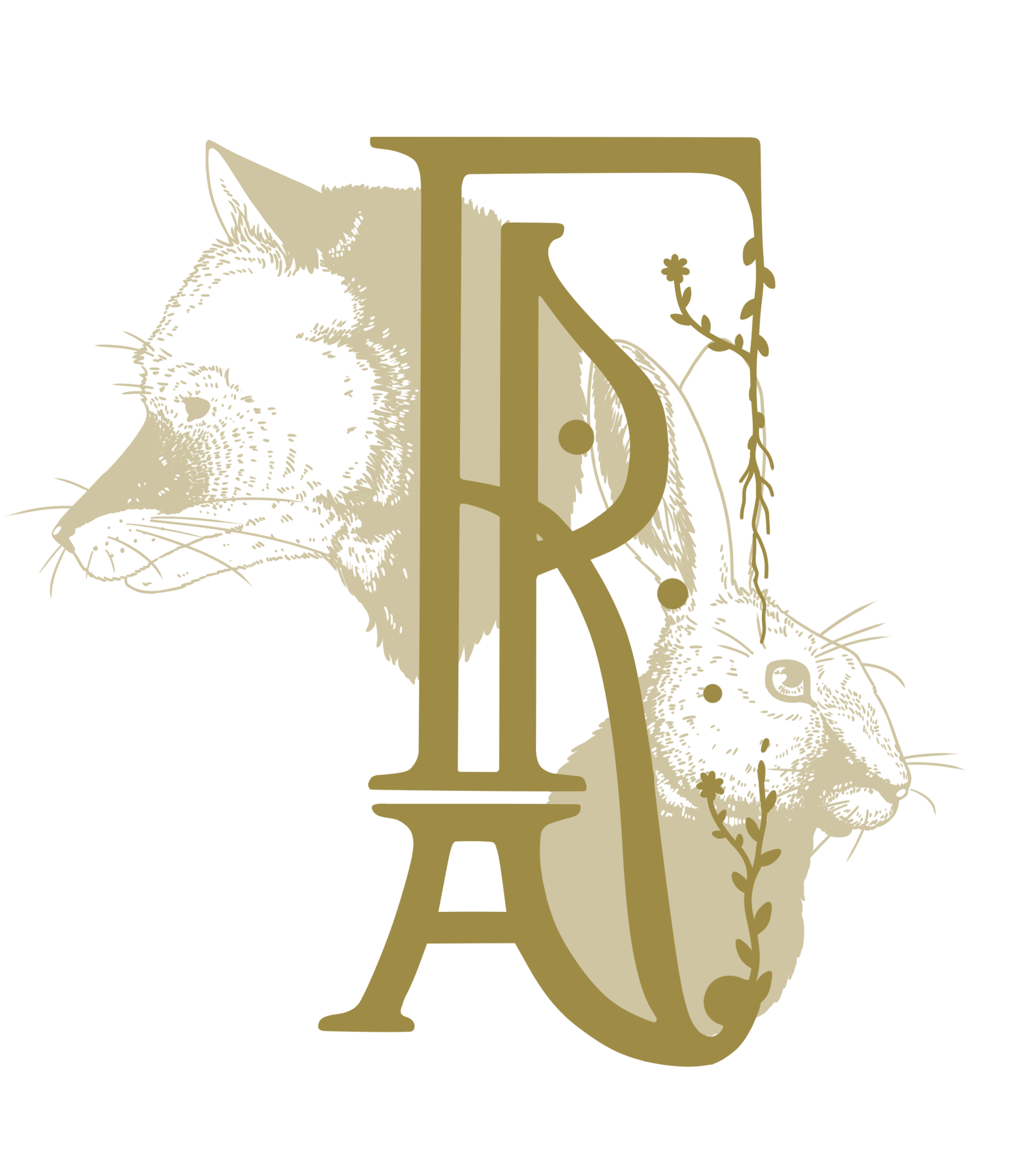 Fox And Rabbit Art