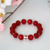 Armband Polaris Perlen Weinrot