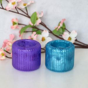 Großer Teelichthalter aus Resin