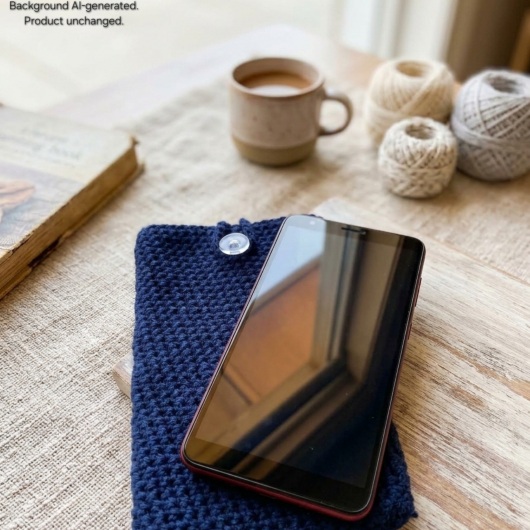 Handgehäkelte Handyhülle Bunte Handyhülle aus weicher, strapazierfähiger Wolle mit dekorativem Knopfverschluss. Etwa 10 x 18 cm groß, dehnbar und passend für viele Smartphone-Modelle. Schützt das Handy vor Kratzern und leichten Stößen, handgefertigt in verschiedenen Farben – jedes Stück ein individuelles Unikat mit liebevollen Details.